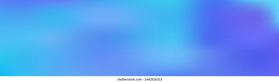 Panoramic abstract blurred gradient mesh background. Horizontal view for a glass panels - skinali. Trendy modern abstract backdrop. Magic concept for your graphic design.