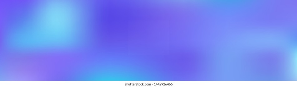 Panoramic abstract blurred gradient mesh background. Horizontal view for a glass panels - skinali. Trendy modern abstract backdrop. Magic concept for your graphic design.