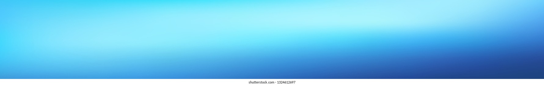 Panoramic abstract colored blurred gradient background.  Horizontal view for a glass panels - skinali. Trendy nature backdrop. Modern concept for your graphic design. 