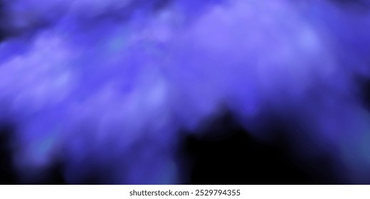 Panoramic abstract pink blue sky background. Skyscape with fluffy clouds. Gradient fantasy paradise background.