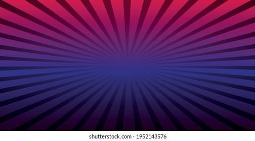 Panoramic background abstract rays of the sun around