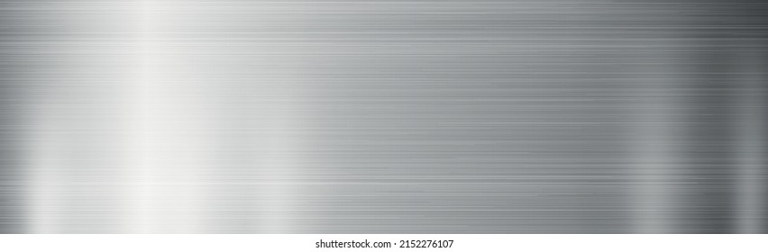 Panoramic background texture metal steel color, industrial industry - Vector illustration