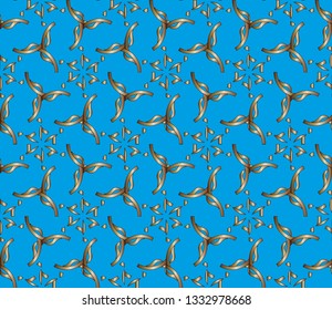 Panoramic background texture with mosaic. Geometric mosaic design. Abstract color trendy background. Mosaic texture with geometric shapes. Vector illustration   