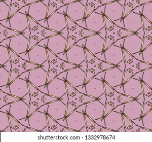Panoramic background texture with mosaic. Geometric mosaic design. Abstract color trendy background. Mosaic texture with geometric shapes. Vector illustration   