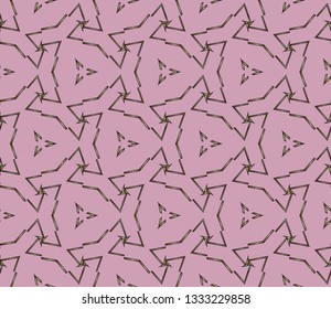 Panoramic background texture with mosaic. Geometric mosaic design. Abstract color trendy background. Mosaic texture with geometric shapes. Vector illustration   