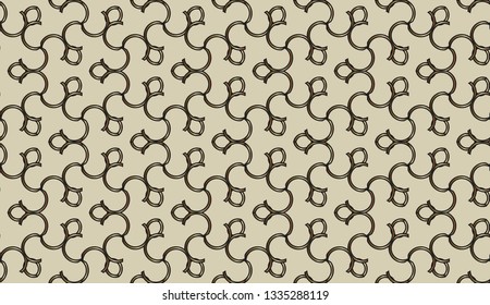 Panoramic background texture with mosaic. Geometric mosaic design. Abstract color trendy background. Mosaic texture with geometric shapes. Vector illustration   