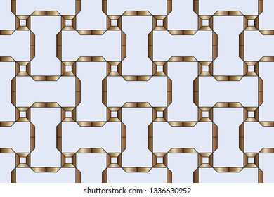 Panoramic background texture with mosaic. Geometric mosaic design. Abstract color trendy background. Mosaic texture with geometric shapes. Vector illustration   
