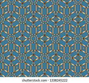 Panoramic background texture with mosaic. Geometric mosaic design. Abstract color trendy background. Mosaic texture with geometric shapes. Vector illustration   
