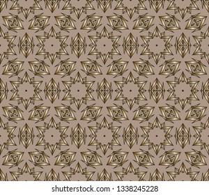 Panoramic background texture with mosaic. Geometric mosaic design. Abstract color trendy background. Mosaic texture with geometric shapes. Vector illustration   