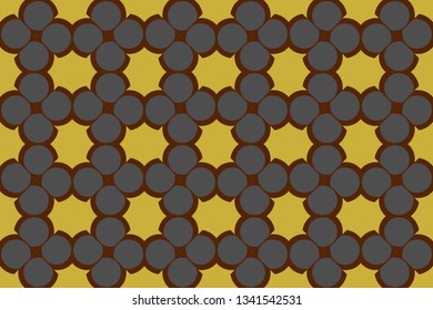 Panoramic background texture with mosaic. Geometric mosaic design. Abstract color trendy background. Mosaic texture with geometric shapes. Vector illustration   