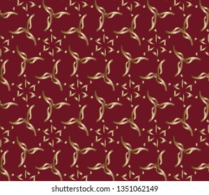 Panoramic background texture with mosaic. Geometric mosaic design. Abstract color trendy background. Mosaic texture with geometric shapes. Vector illustration. brown color, brown pattern 
