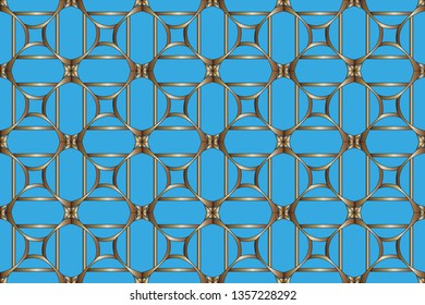 Panoramic background texture with mosaic. Geometric mosaic design. Abstract color trendy background. Mosaic texture with geometric shapes. Vector illustration. 