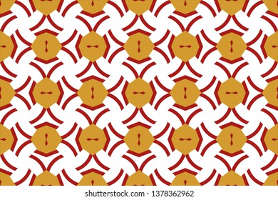 Panoramic background texture with mosaic. Geometric mosaic design. Abstract color trendy background. Mosaic texture with geometric shapes. Vector illustration.  