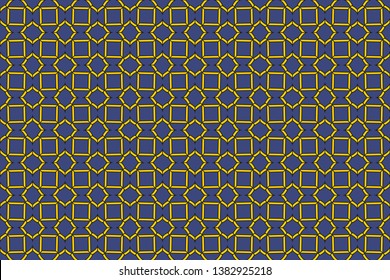 Panoramic background texture with mosaic. Geometric mosaic design. Abstract color trendy background. Mosaic texture with geometric shapes. Vector illustration.  