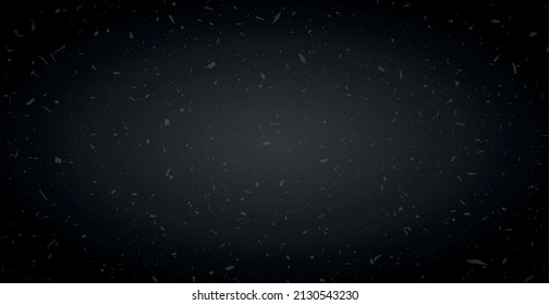 Textura web panorámica de fondo negro grunge - Ilustración vectorial