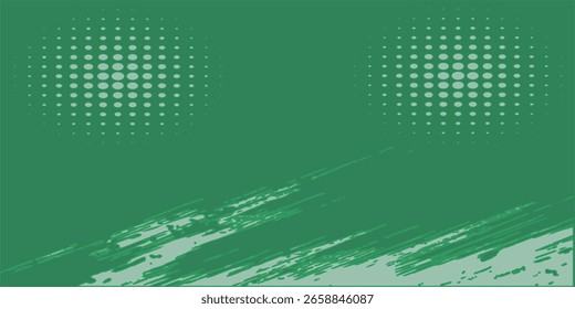 Pizarra de textura de fondo verde panorámico - Ilustración vectorial