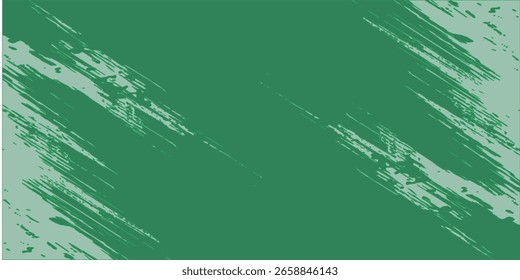 Pizarra de textura de fondo verde panorámico - Ilustración vectorial