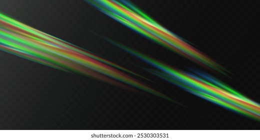 Panoramic high speed technology concept, light abstract background. High-speed light trails effect. Purple glowing wave swirl, impulse cable lines.

