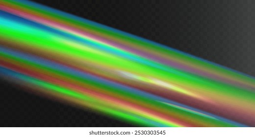 Panoramic high speed technology concept, light abstract background. High-speed light trails effect. Purple glowing wave swirl, impulse cable lines.
