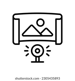 panoramic icon for your website design, logo, app, UI.