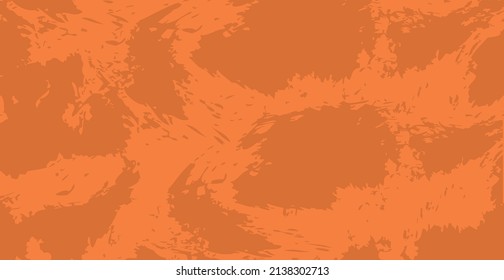 Borde de fondo abstracto de textura naranja panorámica - Ilustración vectorial