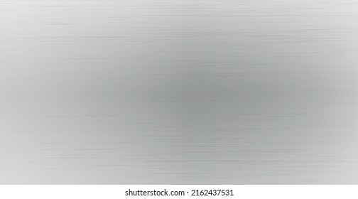 Panoramic steel background metal texture with highlights - Vector illustration