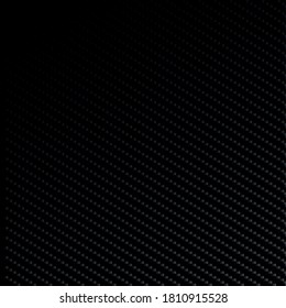 Textura panorámica de fibra de carbono negra y gris - ilustración