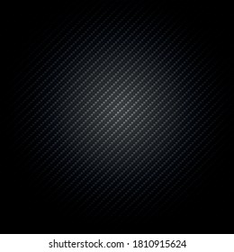 Panoramic texture of black and gray carbon fiber - illustration