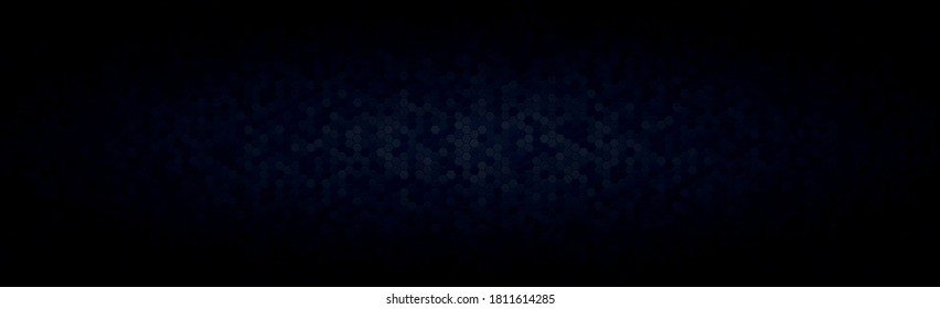 Textura panorámica de fibra de carbono negra y gris - ilustración