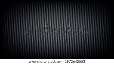 Panoramic texture of black and gray carbon fiber