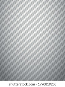 Panoramic texture of white and gray carbon fiber