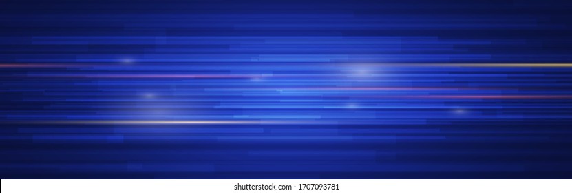 Panoramic vector illustration of abstract background.