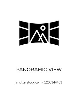 Panoramic view icon. Panoramic view symbol design from Future technology collection.