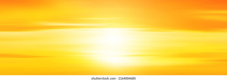 Vista panorámica del cielo atardecer, fondo natural