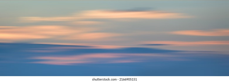 Vista panorámica del cielo atardecer, fondo natural