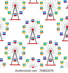 Panoramic wheel isolated icon