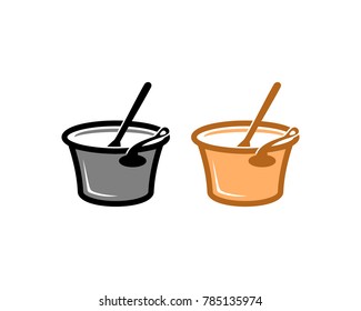 Pans for Cooking Chef on the Restaurant Illustration Symbol Vector