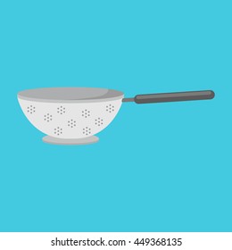Pans and pots realistic set with frying pan saucepan and bowl grater electric kettle isolated vector illustration