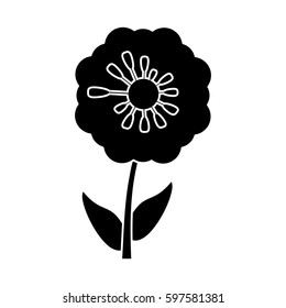 pansy flower decoration pictogram