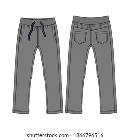 Pant Design Templates, Vector Illustration
