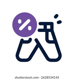 pant duotone icon. Sleek and modern vector icon for websites, mobile apps, marketing materials, and corporate design. Fully scalable and ready to use.