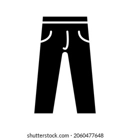 Pant icon in trendy vector design illustration