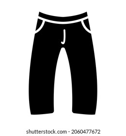 Pant icon in trendy vector design illustration