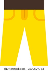Pant icon vector, clothes design.