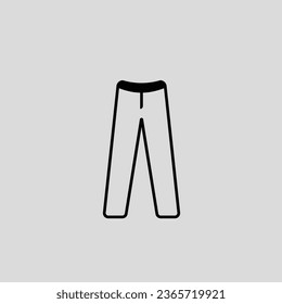 Pant icon vector image png