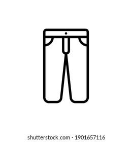 Pant icon in vector. Logotype