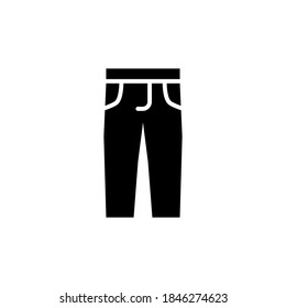 Pant Icon Vector Symbol Template Stock Vector (Royalty Free) 1846274623 ...