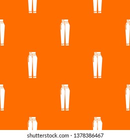 Pant pattern vector orange for any web design best