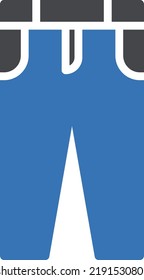 pant Vector illustration on a transparent background. Premium quality symmbols. Glyphs vector icons for concept and graphic design.