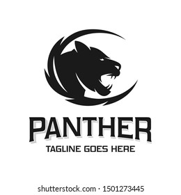 Panther Animal Head Logo Design Stock Vector (Royalty Free) 1501273445 ...